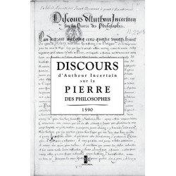 Discours d'Autheur Incertain sur la Pierre des Philosophes